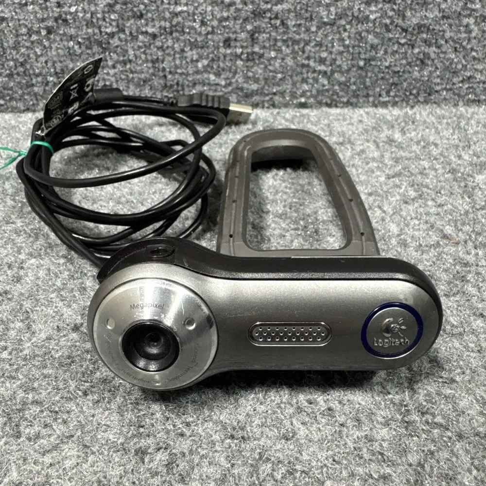 Used Logitech Fusion‎ 1.3 MP Webcam Camera Model V-UAR33 861196-0000